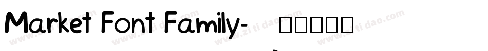 Market Font Family字体转换
